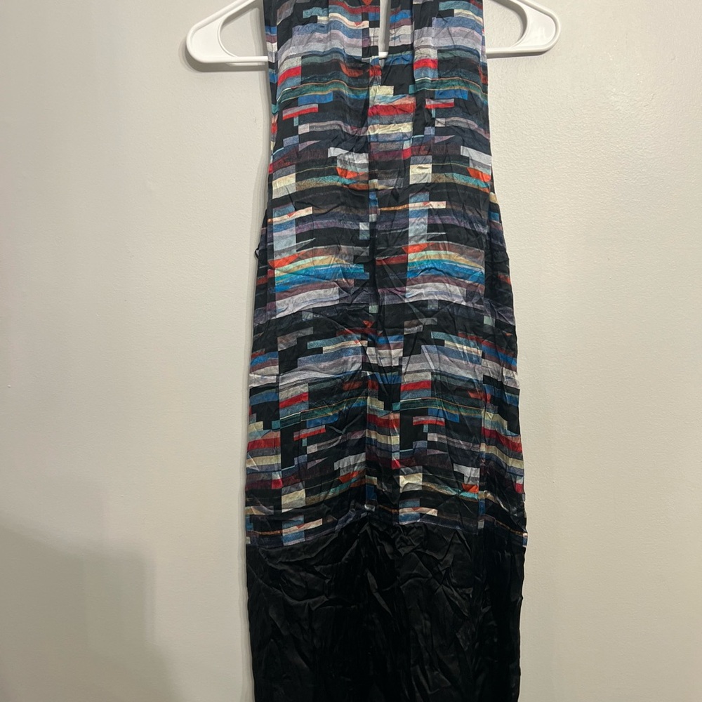 Robert Graham LORENZA Dress Women Size‎ 10 Beaded Collar 100% SILK - Picture 7 of 9